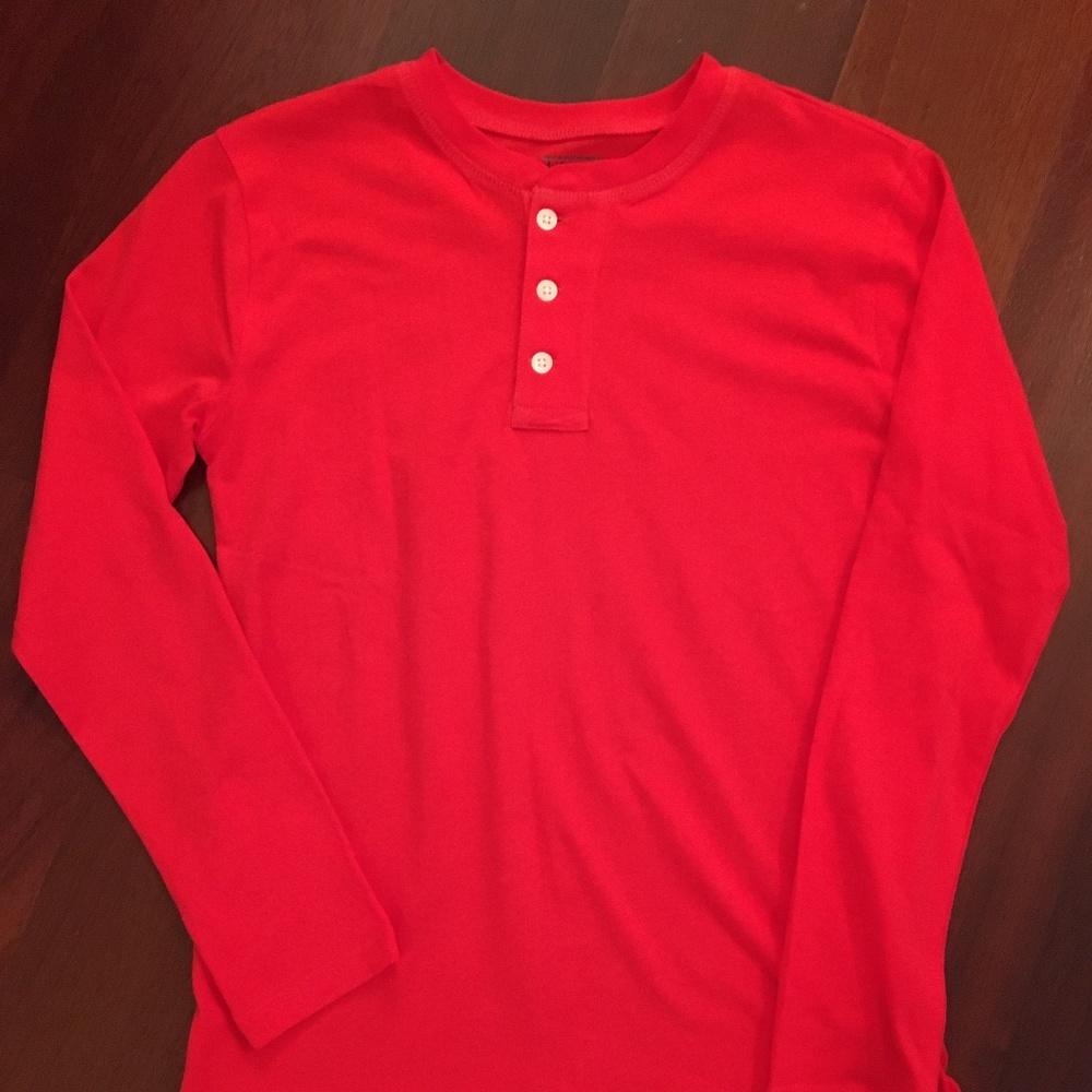 Crewcuts L/S Boys Henley - Size XL (12)